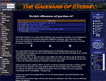 Tablet Screenshot of guardians.ch